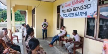 Pererat Soliditas dan Kekeluargaan, Polsek Bonggo Gelar Family Gathering Bersama Bhayangkari