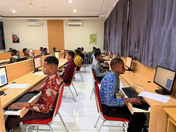 Polda Papua Gelar CAT Psikologi Seleksi Tamtama Polri T.A. 2026 