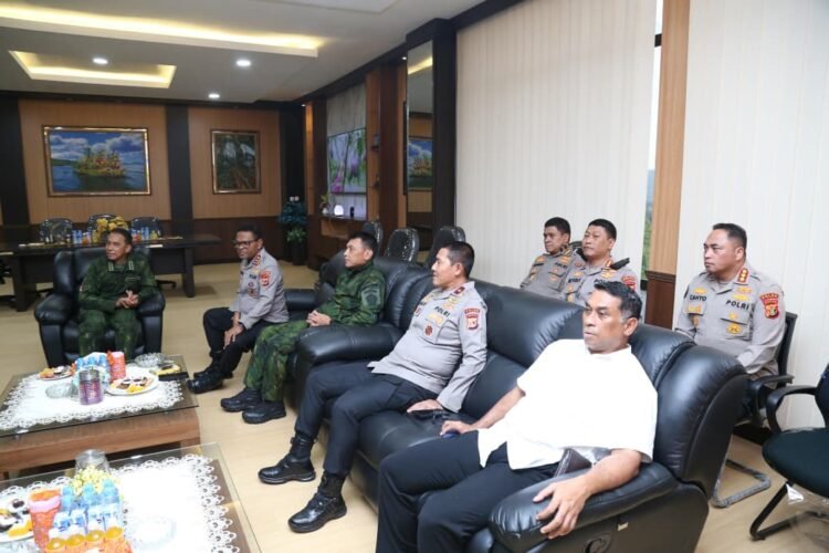 Kapolda Papua Terima Audiensi Pangkogabwilhan III, Sinergi TNI-Polri Diperkuat Hadapi Dinamika Keamanan