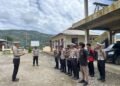 Mengawal Aktivitas Warga, Polres Tolikara Gelar Patroli Humanis di Karubaga 