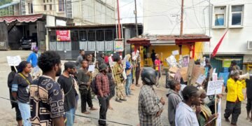 Polda Papua Kawal Penyampaian Aspirasi Mahasiswa Secara Humanis di Abepura
