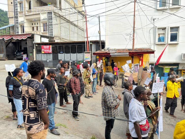 Polda Papua Kawal Penyampaian Aspirasi Mahasiswa Secara Humanis di Abepura