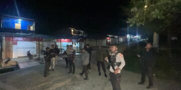 Patroli Malam Humanis, Polres Tolikara Perkuat Harkamtibmas di Kota Karubaga 