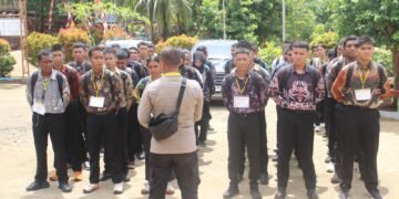 Wakapolda Papua Tinjau Langsung Proses CAT Akademik Penerimaan Bintara Polri