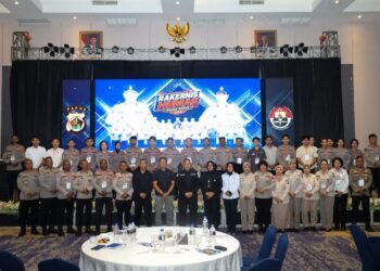Rakernis Bid Humas Polda Papua T.A. 2026 Perkuat Strategi Komunikasi Publik dan Manajemen Media di Era Digital