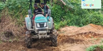 Dukung Ketahanan Pangan, Polsek Kurik Manfaatkan Lahan Produktif untuk Penanaman Jagung dan Rumput Gajah 