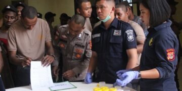Tingkatkan Disiplin dan Profesionalisme, Bid Propam Polda Papua Gelar PNPP Hari Ke-5
