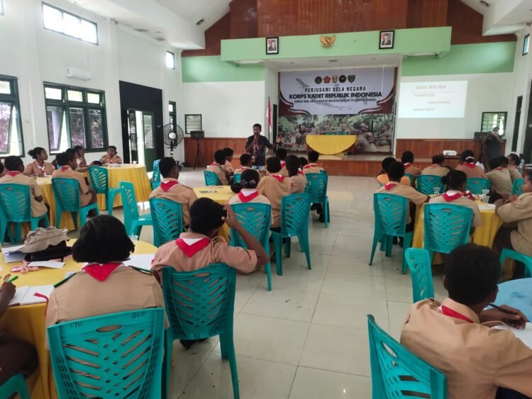 Polres Boven Digoel Edukasi Peserta Perjusami KKRI tentang Bahaya dan Pencegahan Narkoba