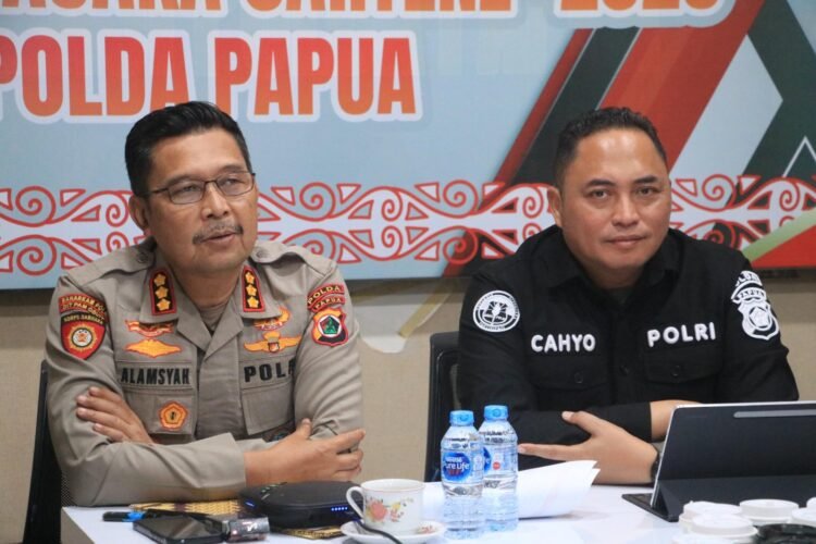 Polda Papua Gelar Anev Operasi Rasaka Cartenz 2026 Minggu ke-10, Fokus Perkuat Outcome dan Stabilitas Kamtibmas