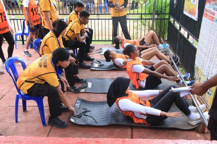Polda Papua Laksanakan Uji Kesamaptaan Jasmani Seleksi Taruna dan Taruni Akpol T.A. 2026