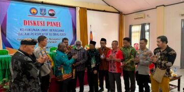 Perkuat Toleransi di Era Globalisasi, Kasat Binmas Polres Merauke Hadiri Diskusi Kerukunan Umat Beragama