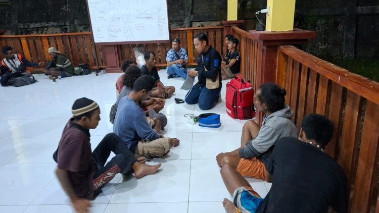 Wujud Kepedulian Polri, Penambang dari Kawe Diberikan Pendampingan dan Pelayanan di Boven Digoel