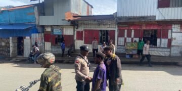 Pasca Idul Adha, Polres Tolikara Pastikan Situasi Kota Karubaga Aman dan Kondusif