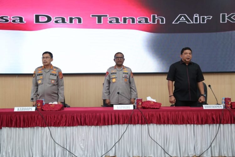 Kapolda Papua Buka Latpraops Sikat Cartenz 2026, Tekankan Optimalisasi Penanganan Kejahatan 3C 