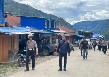 Hadir di Tengah Warga, Polres Tolikara Intensifkan Patroli Humanis Jaga Kamtibmas