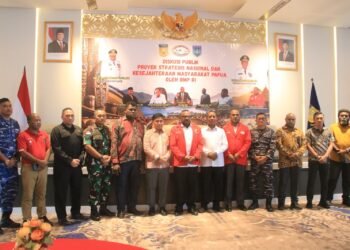 Polda Papua Hadiri Diskusi Publik PSN, Dorong Pembangunan Papua yang Inklusif dan Berorientasi pada Kesejahteraan Masyarakat