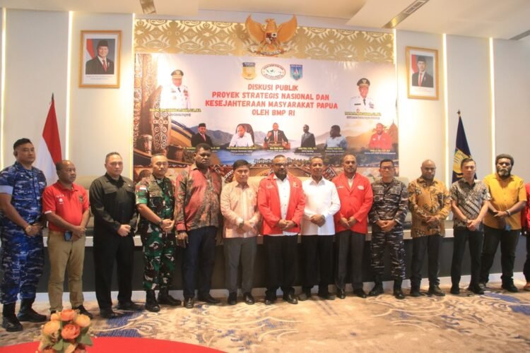 Polda Papua Hadiri Diskusi Publik PSN, Dorong Pembangunan Papua yang Inklusif dan Berorientasi pada Kesejahteraan Masyarakat