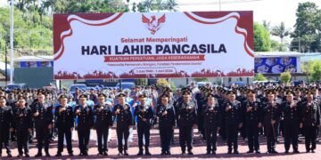 Kapolda Papua Pimpin Upacara Hari Lahir Pancasila 2026, Tegaskan Pancasila sebagai Pemersatu Bangsa dan Fondasi Perdamaian Dunia 