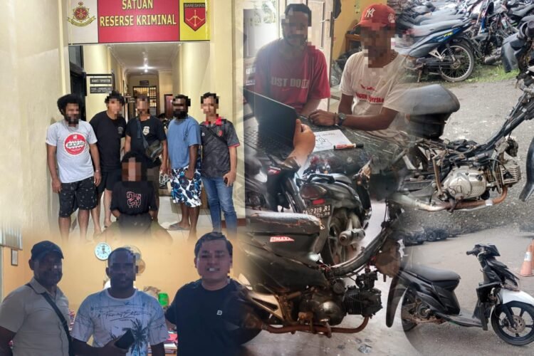 Hari Ke-3 Ops Sikat Cartenz 2026, Polda Papua dan Jajaran Ungkap Kasus Curat serta Dugaan Penadahan Kendaraan Bermotor