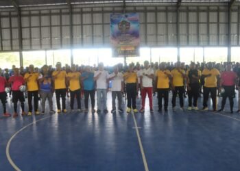 Polres Boven Digoel Berikan Pelayanan dan Pendampingan kepada Warga Pengungsi Distrik Manggelum