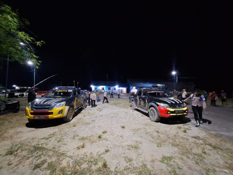 Polres Boven Digoel Berikan Pelayanan dan Pendampingan kepada Warga Pengungsi Distrik Manggelum