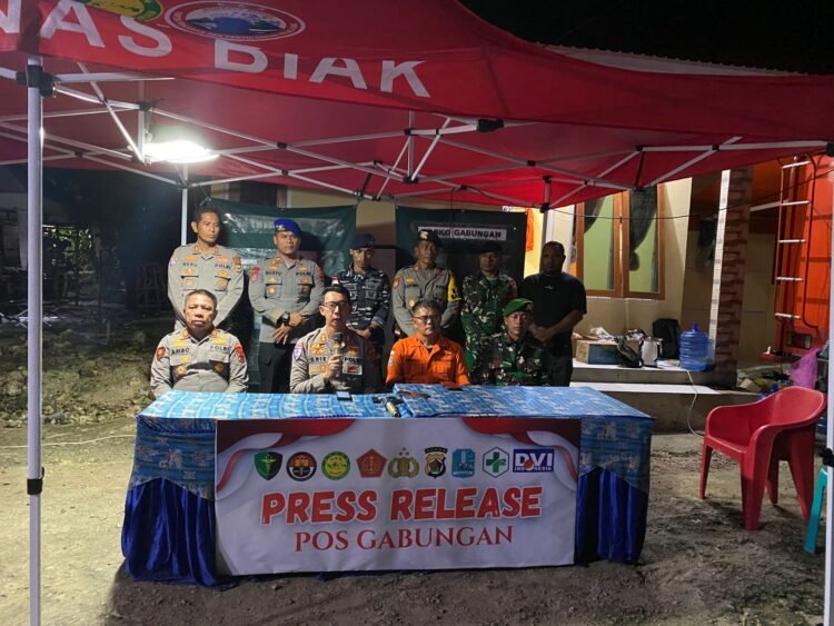 Hari Ke-8 Pasca Ledakan Biak, Tim Gabungan Temukan 11 Serpihan Tubuh dan Lanjutkan Pencarian Korban