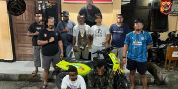 Polres Jayapura Amankan Dua Terduga Pelaku Curanmor, Dua Motor Hasil Kejahatan Disita 