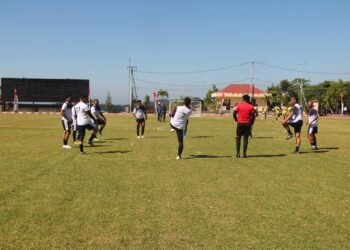 Semarak HUT Bhayangkara ke-80, Turnamen Mini Soccer Kapolda Cup 2026 Resmi Bergulir di Polda Papua