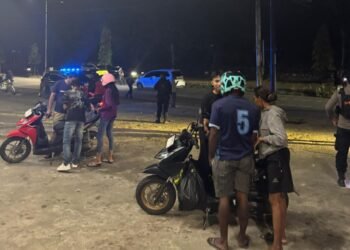 Jajaran Polda Papua Gencarkan Hunting 3C, Belasan Kendaraan Diamankan