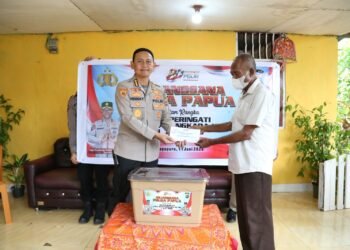 Menjaga Ikatan Keluarga Bhayangkara, Polda Papua Gelar Anjangsana dalam Rangka HUT ke-80 Polri
