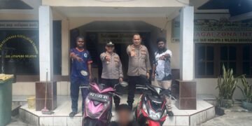 Tim Gabungan Polresta Jayapura Kota Berhasil Ungkap Kasus Curanmor di Entrop