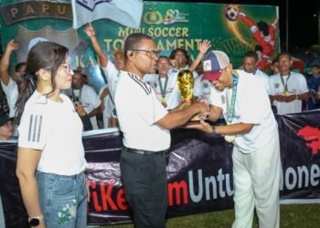 Polres Keerom Raih Juara Kapolda Cup 2026, Kapolda Papua Tegaskan Turnamen Mini Soccer Jadi Wadah Pembinaan Talenta di Papua