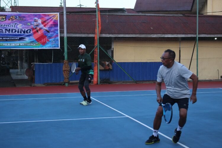 Semangat Hari Bhayangkara, Turnamen Tenis Kapolda Papua Cup Hadirkan Duel Sengit di Babak Semifinal