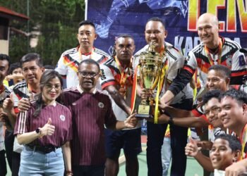 Kapolda Papua Tutup Turnamen Tenis Kapolda Papua Cup 2026, Perkuat Sportivitas dan Kebersamaan dalam Semangat Hari Bhayangkara ke-80