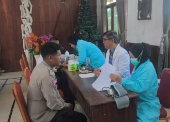 ‎Polres Asmat Sumbangkan 23 Kantong Darah dalam Bakti Kesehatan Hari Bhayangkara ke-80