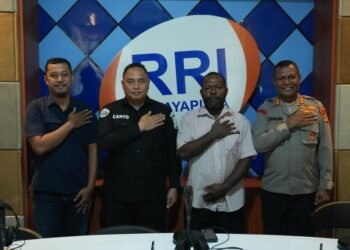 Jelang Hari Bhayangkara ke-80, Polda Papua Perkuat Kedekatan dengan Masyarakat Lewat Dialog Interaktif Polisi Menyapa