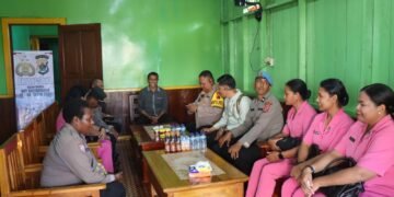 Jelang HUT Bhayangkara ke-80, Polres Asmat Pererat Silaturahmi dengan Purnawirawan dan Warakawuri