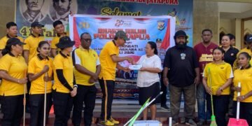Sambut Hari Bhayangkara ke-80, Polda Papua Gelar Bakti Religi di Gereja GKI Pengharapan Jayapura