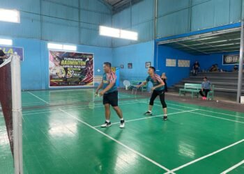 Sportivitas dan Semangat Juang Warnai Hari Kelima Turnamen Badminton Terbuka Piala Kapolda Papua Cup 2026