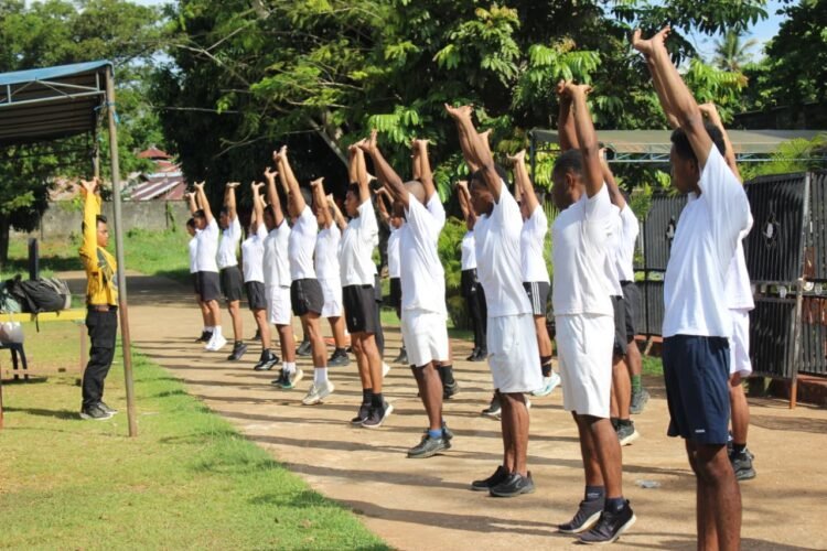 Tingkatkan Profesionalisme Anggota, SSDM Polri Supervisi Kesamaptaan Jasmani di Polda Papua
