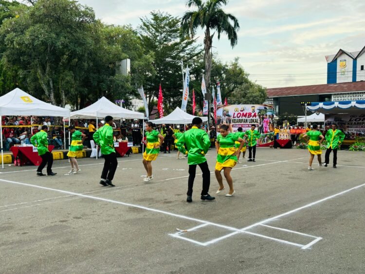 Hari Bhayangkara ke-80, Polda Papua Gelar Lomba Tari Yospan sebagai Wujud Pelestarian Budaya Papua