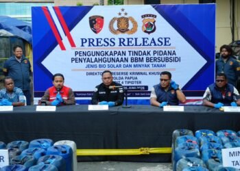 Polda Papua Bongkar Dua Kasus Penyalahgunaan BBM Bersubsidi, Negara Berpotensi Selamatkan Kerugian Lebih dari Rp500 Juta