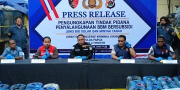 Polda Papua Bongkar Dua Kasus Penyalahgunaan BBM Bersubsidi, Negara Berpotensi Selamatkan Kerugian Lebih dari Rp500 Juta