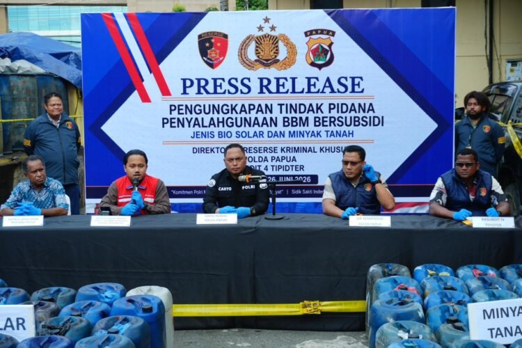 Polda Papua Bongkar Dua Kasus Penyalahgunaan BBM Bersubsidi, Negara Berpotensi Selamatkan Kerugian Lebih dari Rp500 Juta