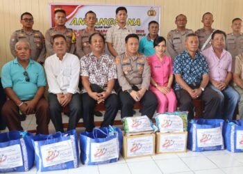 Sambut Hari Bhayangkara ke-80, Polres Sarmi Hormati Pengabdian Purnawirawan dan Warakawuri