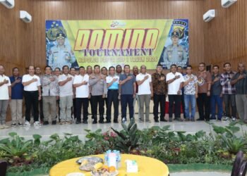 Kapolda Papua Cup I 2026 Resmi Bergulir, Turnamen Domino Jadi Ajang Pererat Kebersamaan