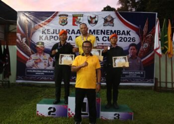 Kapolda Papua Resmi Tutup Kejuaraan Menembak Kapolda Papua Cup 2026, Perkuat Sinergi Dan Cetak Atlet Berprestasi