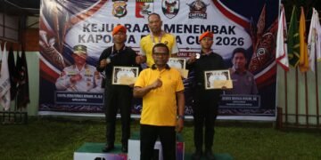 Kapolda Papua Resmi Tutup Kejuaraan Menembak Kapolda Papua Cup 2026, Perkuat Sinergi Dan Cetak Atlet Berprestasi