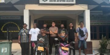 Polresta Jayapura Kota Berhasil Ungkap Kasus Pencurian Handphone di Kawasan Dok VIII