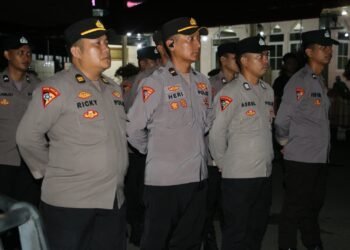 Antisipasi Gangguan Kamtibmas, Polda Papua Gelar Apel Kesiapan Personel